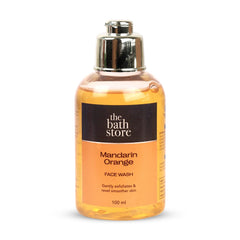 The Bath Store Mandarin Orange Face Wash - Gentle Exfoliation | Deep Cleansing - 100ml