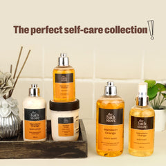 The Bath Store Mandarin Orange Body Wash - Deeply Cleansing | Nourishing Liquid Soap | Men and Women - 300ml
