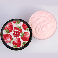 The Bath Store Strawberry Sparkle Body Butter for Deep Moisturizing & Tan Removal, For All Skin Type – 200gm