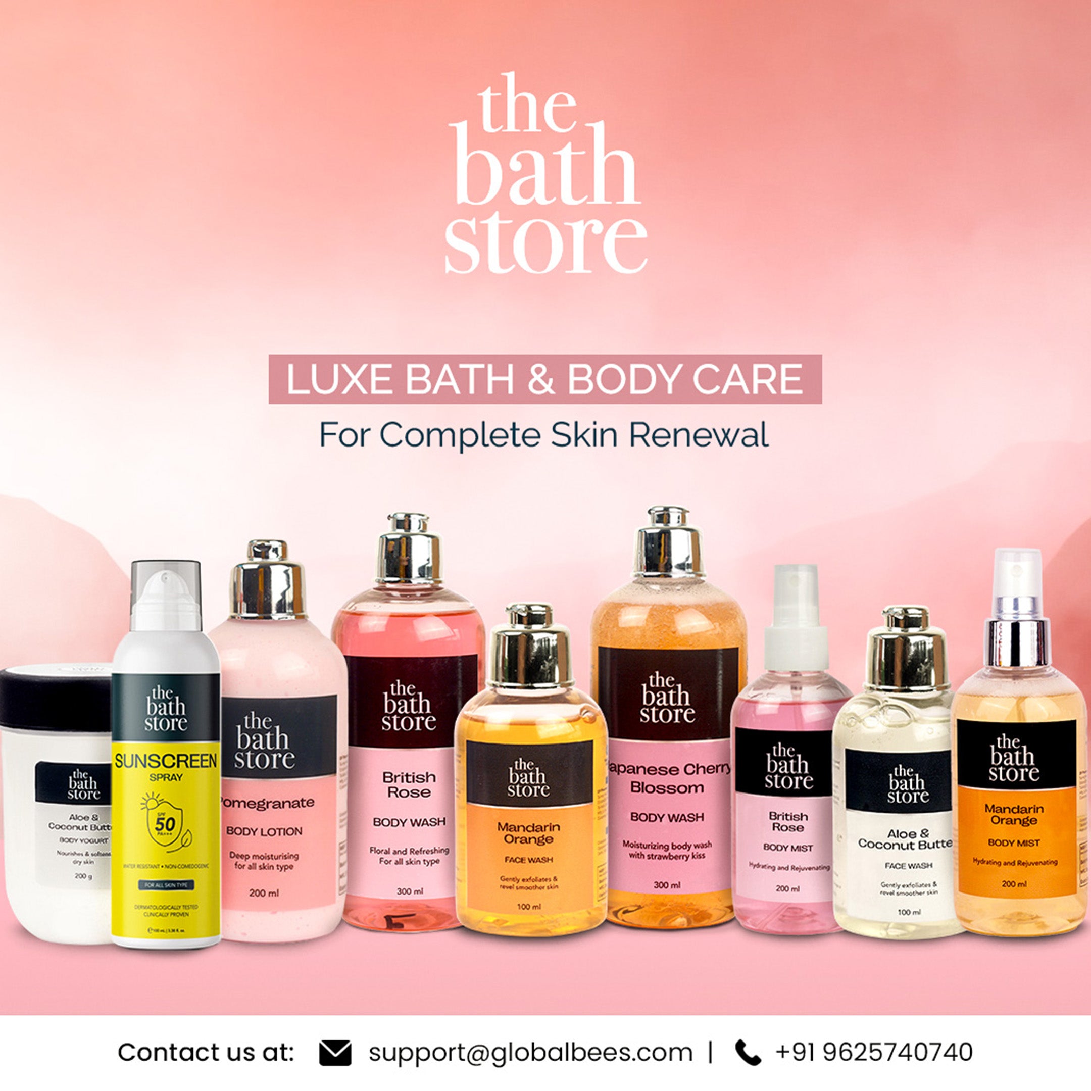 The Bath Store pomegranate body lotion - Hydrating daily use