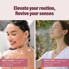 The Bath Store pomegranate body wash - summer skincare routine