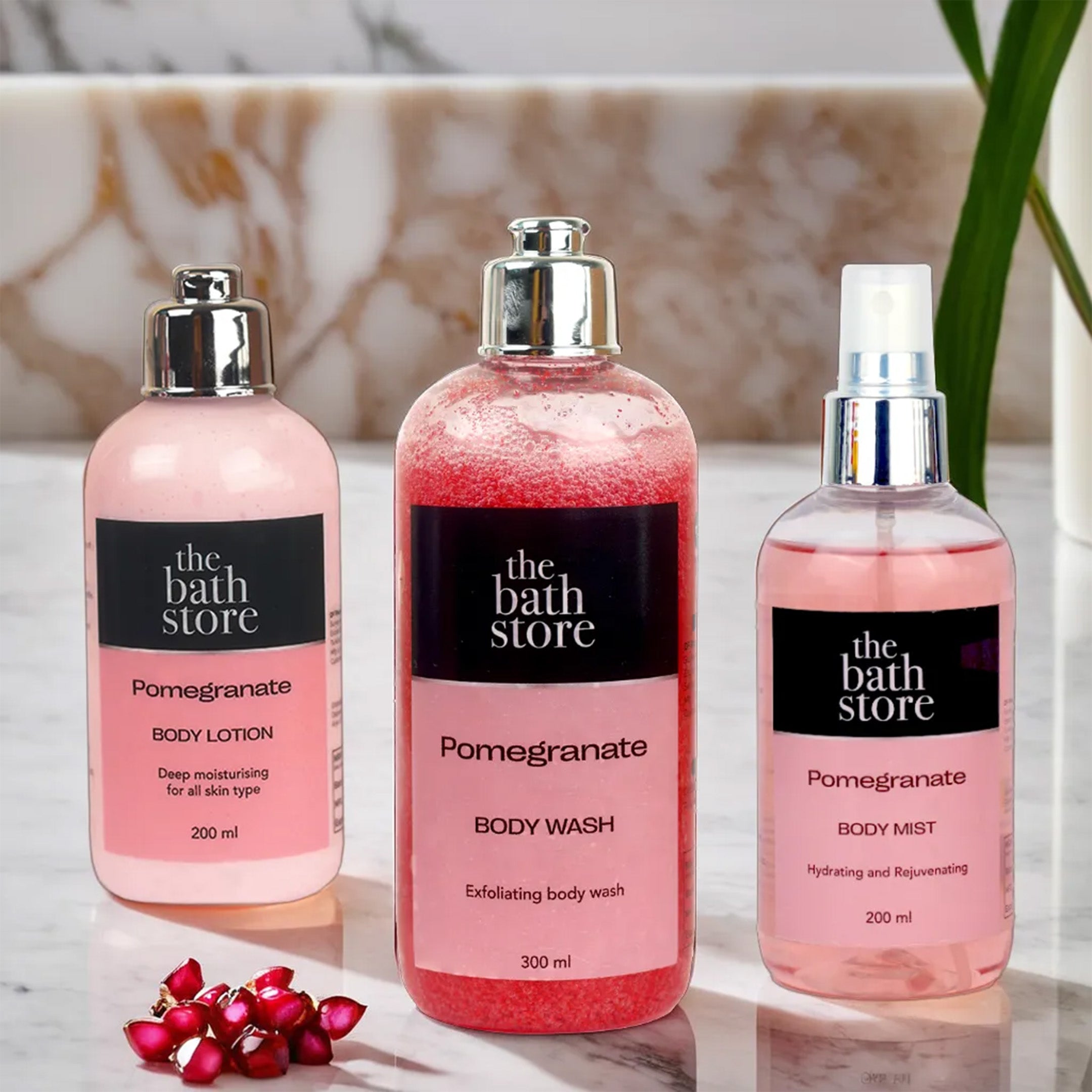 The Bath Store exfoliating body wash - Gentle and effective