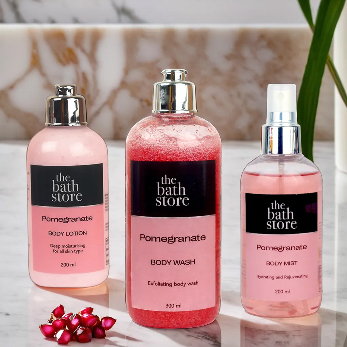 The Bath Store exfoliating body wash - Gentle and effective
