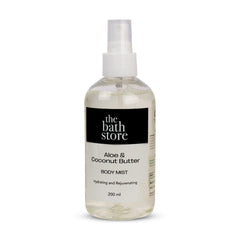 The Bath Store Aloe Butter & Coconut Butter Body Mist - Refreshing Fragrance (Women and Men) | Long-Lasting Scent - 200ml