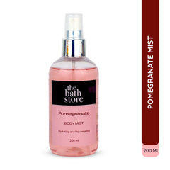 The Bath Store Pomegranate Body Mist - Refreshing Fragrance (Women and Men) | Long-Lasting Scent - 200ml