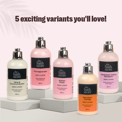 The Bath Store British Rose Body Lotion - Nourishing | Moisture-Locking | Anti-Aging | Women and Men - 200ml (Pack of 3)