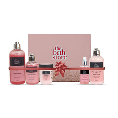 The Bath Store Shower Temptations Gift Set for Women & Men | Pamper Yourself with 5 – Piece in Pack | Best Fragrance of Pomegranate Range | Gift Set for Brother, Husband, Boyfriend