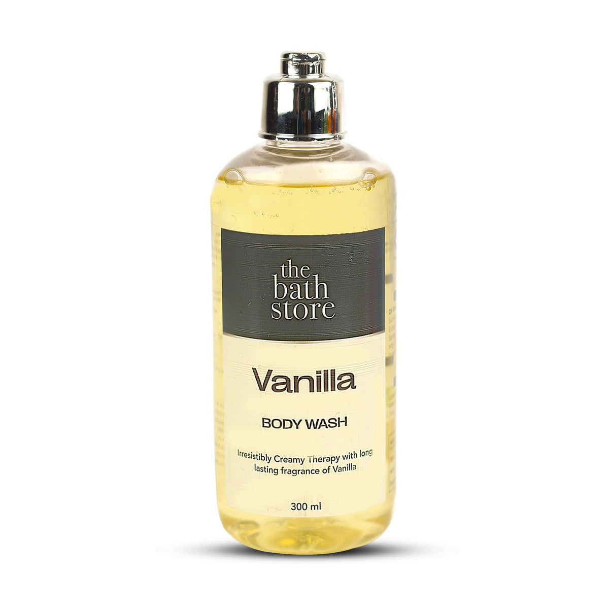 The Bath Store Vanilla Body Wash - 300ml | Skin is Clean, Fresh, & Hydrated | Rich foam Cleans Irritation | Nourishing Body Cleanser for long lasting freshness | Cruelty free | suitable all Skin Type